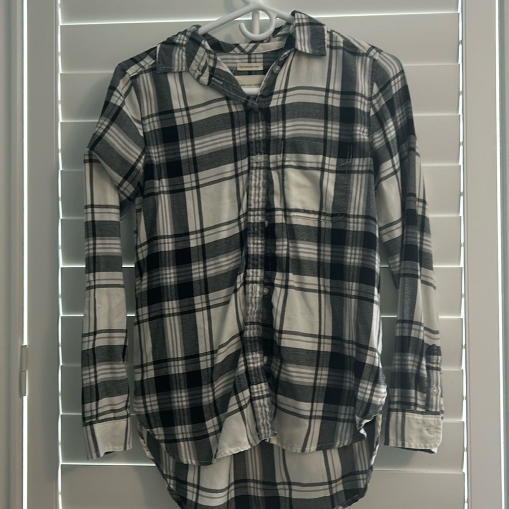 button down collared shirt